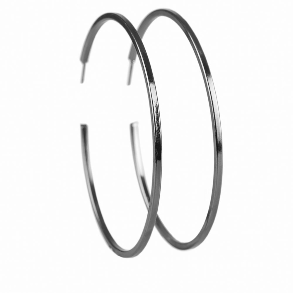 Earrings, Perfect Shine - Black